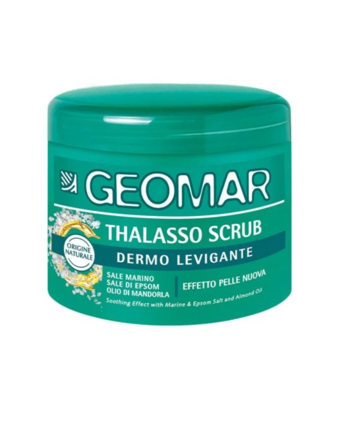 Vyhladzujúci telový peeling GEOMAR THALASSO 600g