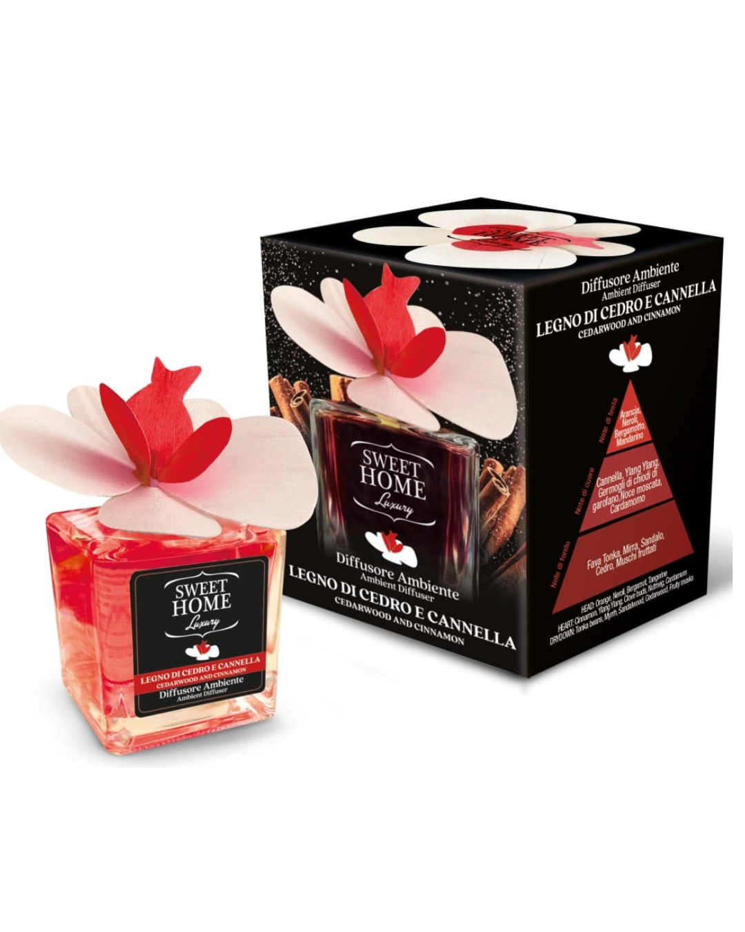 SWEET HOME AROMA DIFUZER  ORCHIDEA 150 ML. CEDRO/CANNELL