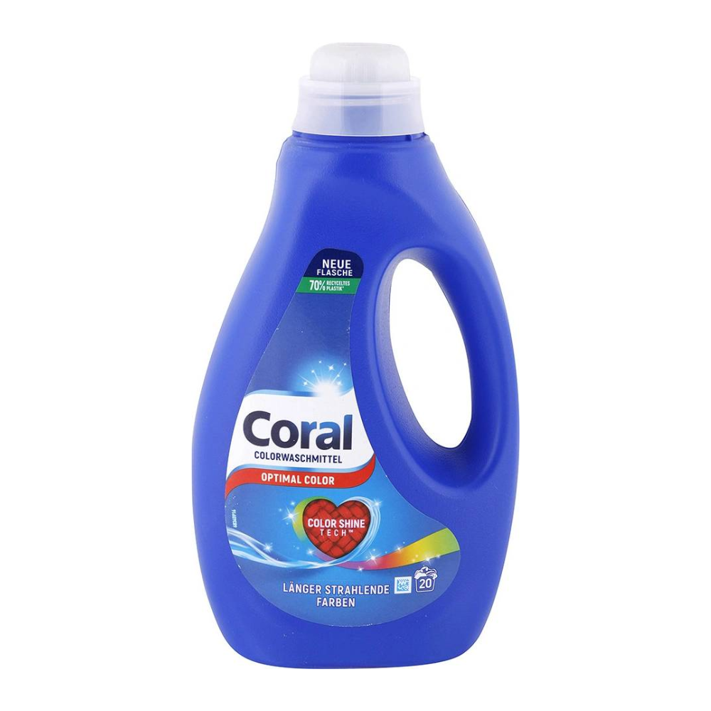 CORAL prací gél color 1000 ml. 20 PD