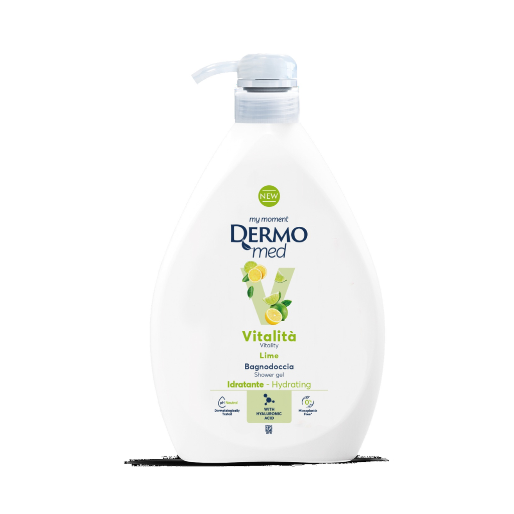 Dermomed Sprchový gél 1l Lime Vitalita
