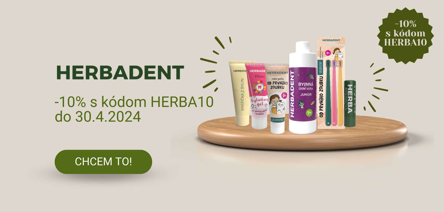 HERBADENT -10%
