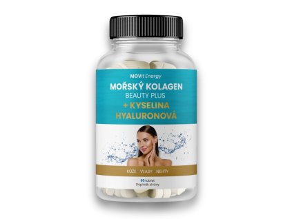 Morský Kolagén Beauty Plus + Kyselina hyaluronová 90 tabliet