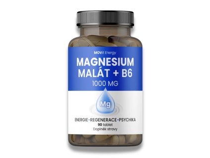MOVit Magnesium Malát 1000 mg + B6 90 tabliet