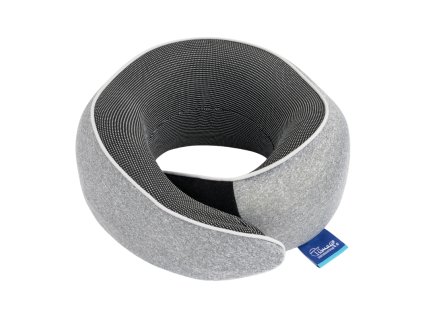 Ortopedický cestovný vankúš TRAVEL SNAIL šedý