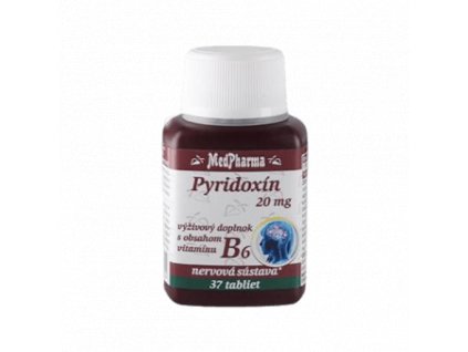 Pyridoxín ( vitamín B6) 30+7 tbl