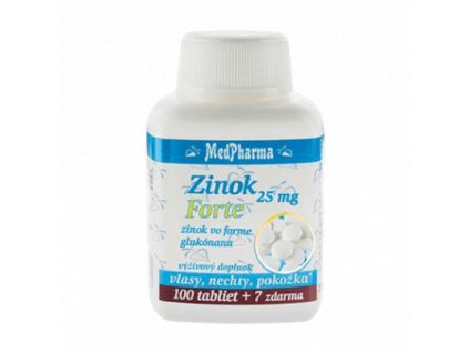 Zinok 25 mg FORTE 100 + 7 tbl