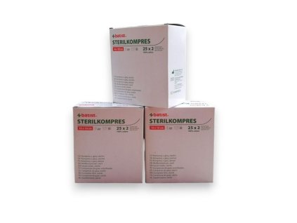 sterilkompres gazove stvorceky sterilne 5x5cm sanlux.sk