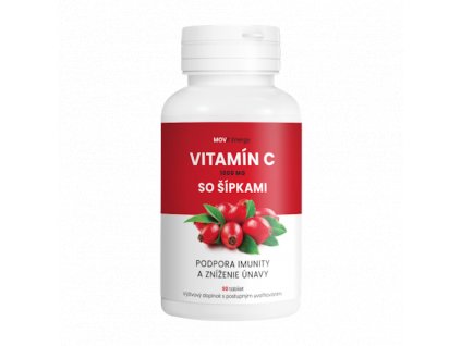MOVit Vitamín C 1000 mg so šípkami 90 tabliet