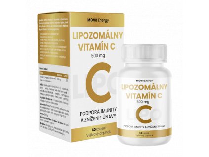 MOVit Lipozomálny Vitamín C 500 mg 60 kapsúl