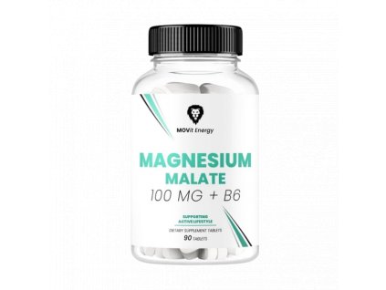 MOVit Magnesium malate 100 mg + B6 90 tabliet