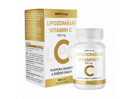 MOVit Lipozomálny Vitamín C 500 mg 120 kapsúl