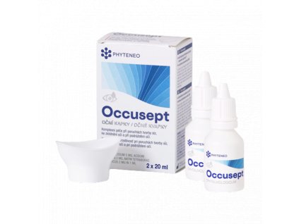 Occusept očné kvapky 2 x 20 ml