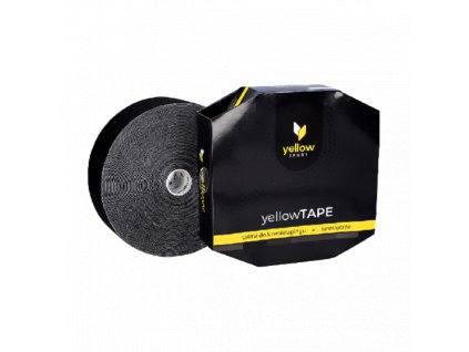 Kineziologická tejpovacia páska yellowTAPE čierna 5cm x 32m