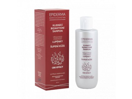 EPIDERMA CBD Bioaktívny šampón psoriáza a seborea 200 ml