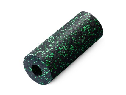 4fizjo Masážny penový valec 33 cm čierno zelený