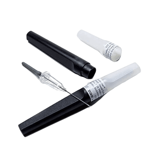 BECTON DICKINSON Ihla BD Vacutainer Flashback 50 ks Rozmer ihly: 22G 0,70 x 25 mm, čierna