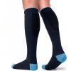 Kompresné podkolienky Miweli unisex, tmavomodré