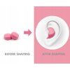 HASPRO Moldable EarPlugs tvarovateľné štuple do uší, použitie