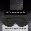 Miweli 3D maska na spanie – úplna tma počas spánku