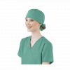 Zdravotnícka čiapka WonderWork unisex modrozelená