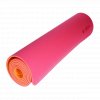 Podložka na cvičenie YellowMAT TPE oranžovo ružová, detail