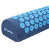Akupresúrna podložka s vankúšom 66 x 42 cm modrá, vankúš