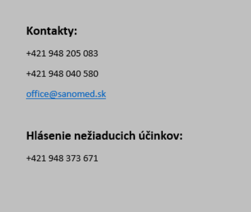 Kontakty sk
