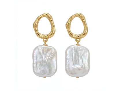 Aurora Forma – Baroque Pearl Earrings