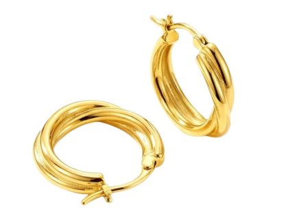 Minimalist Gold Hoop Earrings – A Modern Icon of Elegance