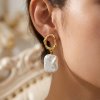 Aurora Forma – Baroque Pearl Earrings