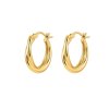 Minimalist Gold Hoop Earrings – A Modern Icon of Elegance