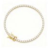Timeless Gold-Tone Tennis Bracelet