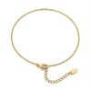 Timeless Minimalist Gold Chain Anklet
