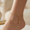 Timeless Minimalist Gold Chain Anklet