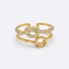 Pretzel Ring – Minimalist Knot of Modern Elegance