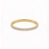 Minimalist Eternity Ring with Zircons – Timeless Romance
