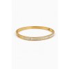 Timeless Line Gold-Tone Bangle Bracelet