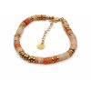 Golden Harmony – Luxury Everyday Bracelet with Natural Stones