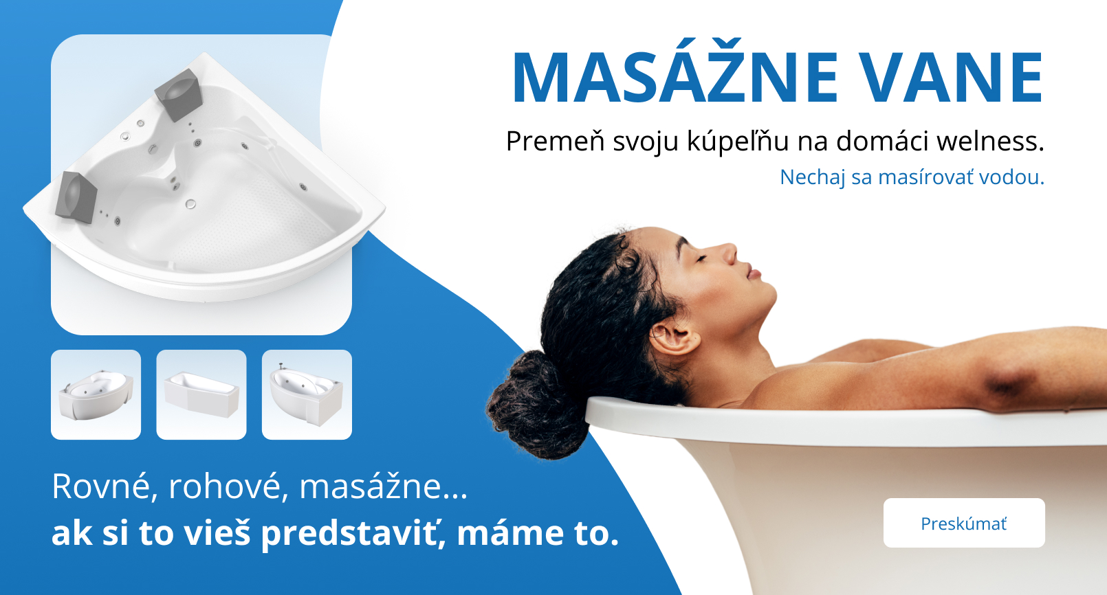 masážne vane - destop