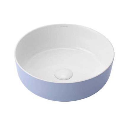 Keramické umývadlo na dosku SOFIA white matt Ø 38,5 cm