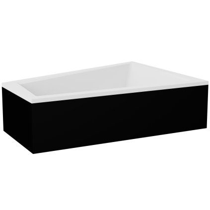 čierny panel vana intima duo besco