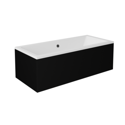 čierna panel k vani Besco