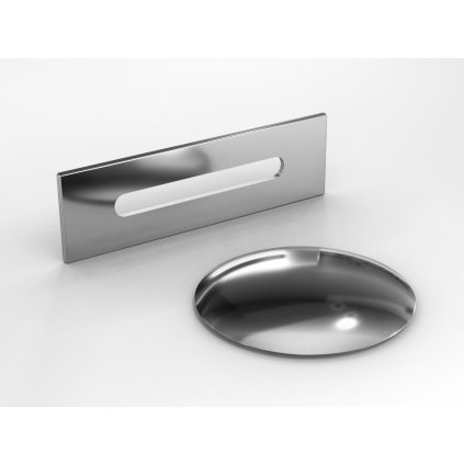 Sifón na voľne stojacu vaňu Besco click-clack metal