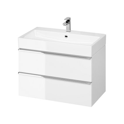 s522 024 virgo 80 washbasin cabinet white with chrom handles mount,qnuMpq2lq3GXrsaOZ6Q