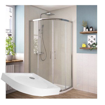 sprchový kút s vaničkou new style