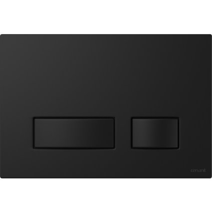 Tlačítko na podomietkový modul Cersanit MOVI II FLUSH čierna matná