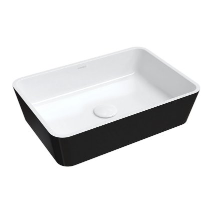 omnires umývadlo parma + bielo čierne prevedenie