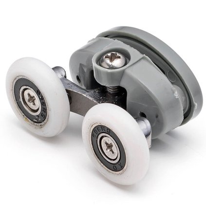 Plastové dvoj-koliesko na sprchový kútkoliesko