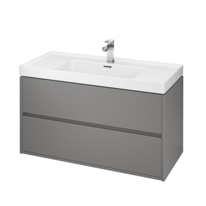 Cersanit - SET B111 CREA 100 skrinka sivá s umývadlom CREA (S801-285)