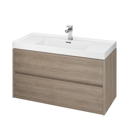 Cersanit - SET B117 CREA 100 skrinka dub s umývadlom CREA (S801-290)